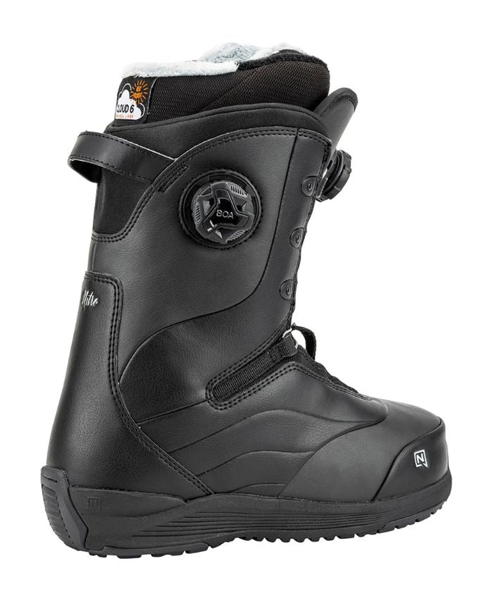 Nitro Crown Boa Snowboard Boot 2025 | Black